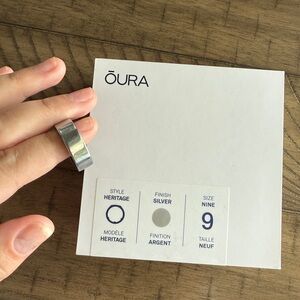 Oura Silver Heritage Ring